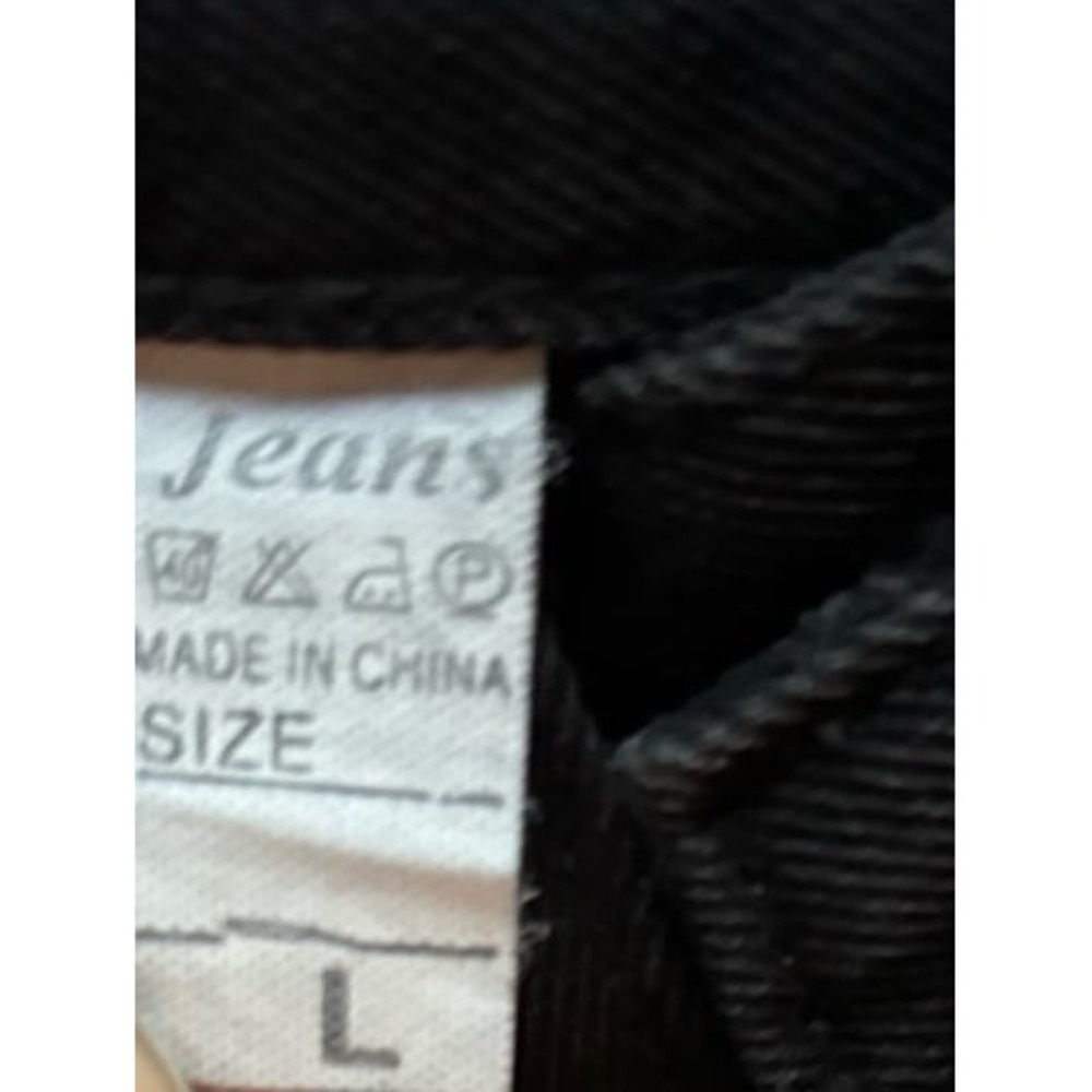 Women's Black Large Jeans - Picture 6 of 6
